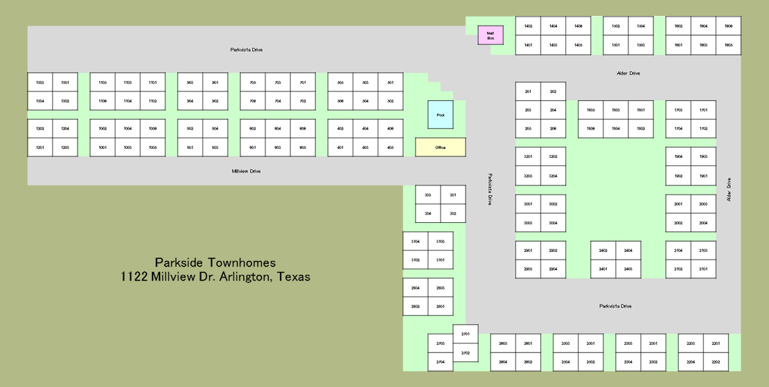 Parkside Townhomes Floor